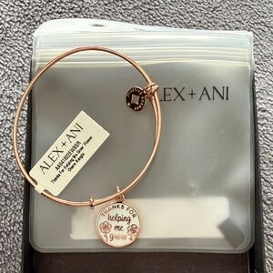 Alex and Ani Teacher Bracelet